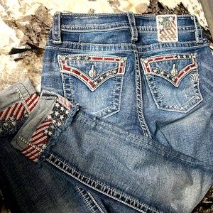 Miss me size 26 ankle skinny jeans